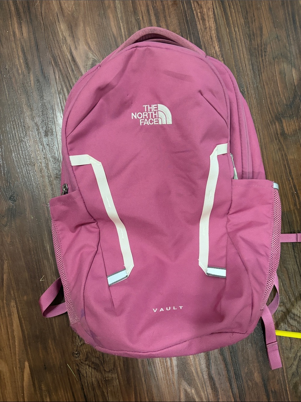 The North Face Vault Backpack in Rose Pink